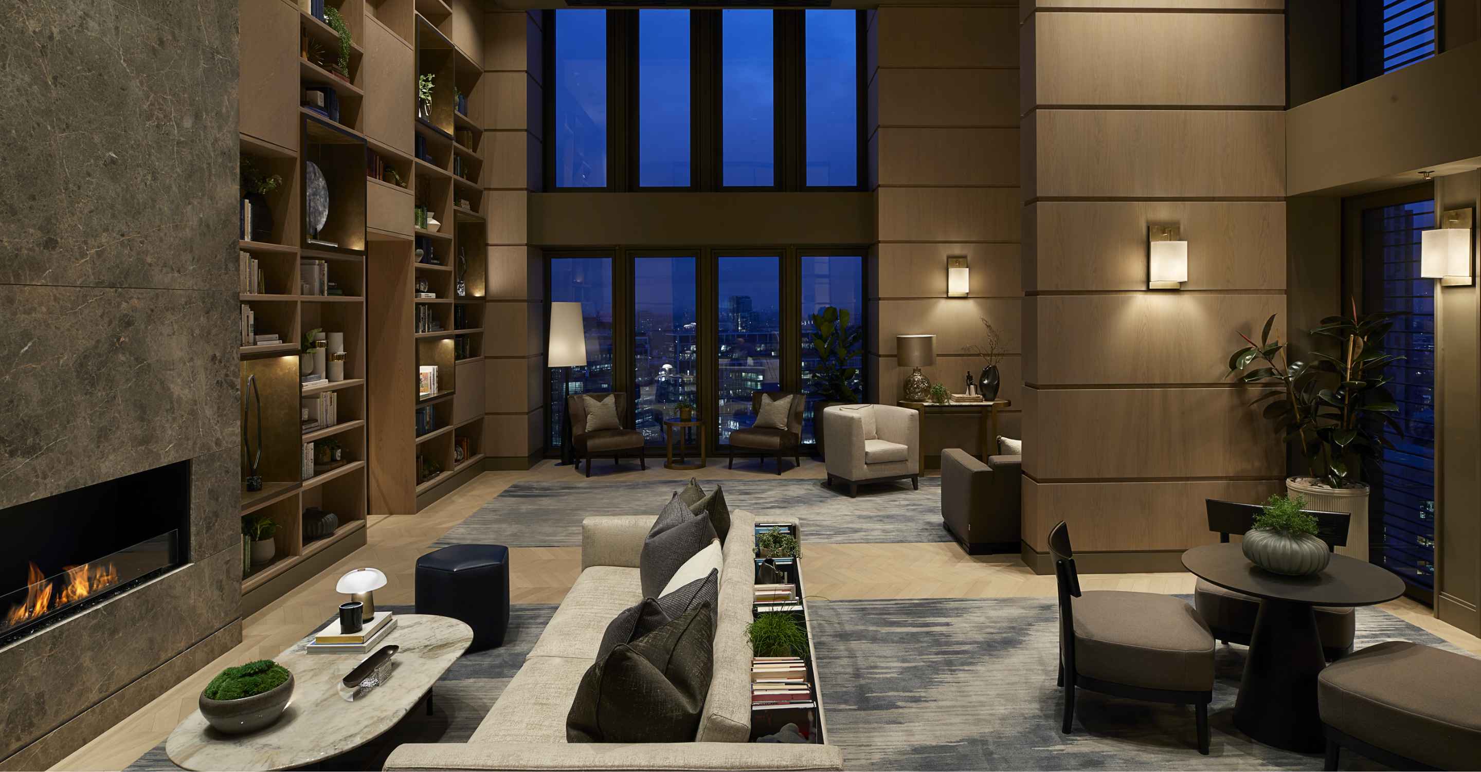 Level 20 residential lounge