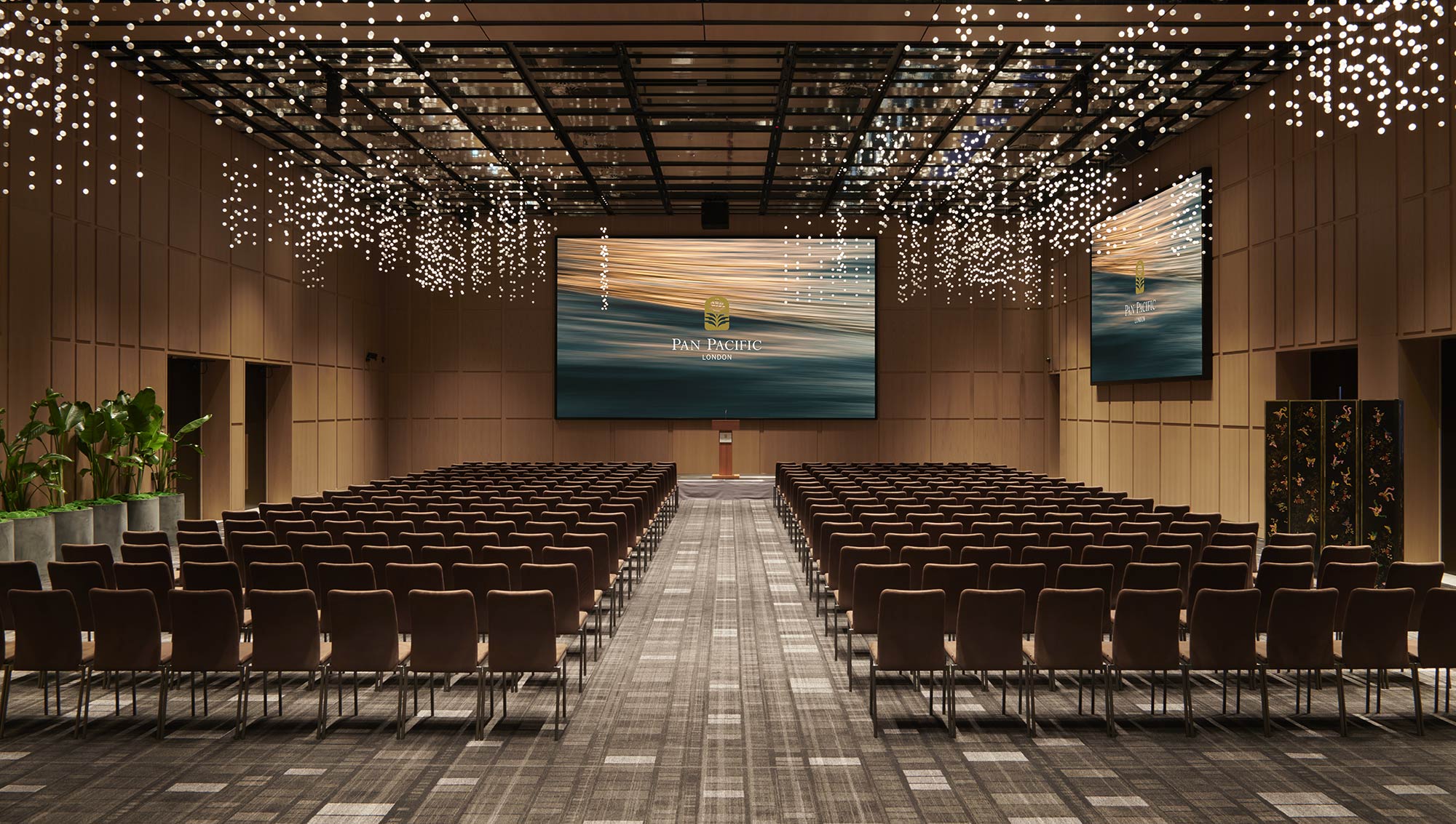 Ballroom and conference area at Pan Pacific London