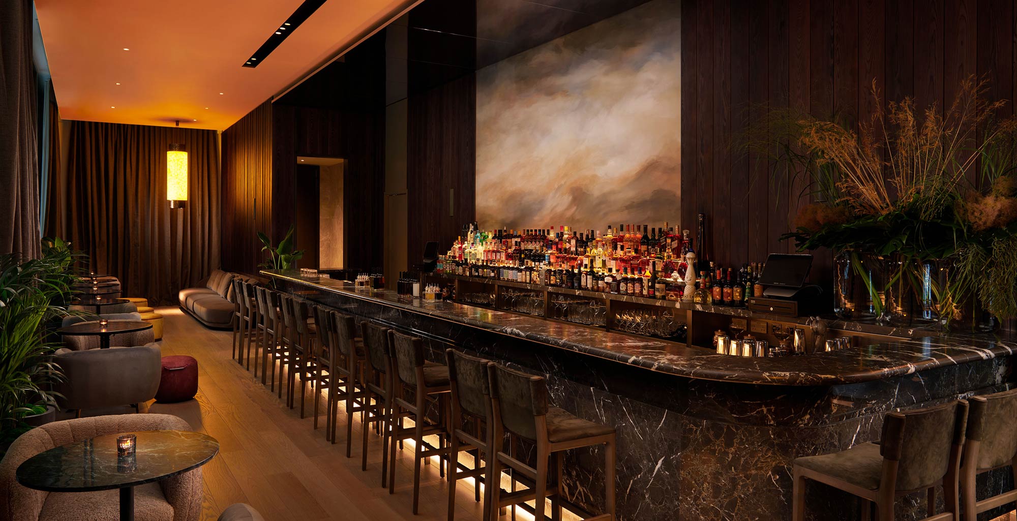 Ginger Lily bar at Pan Pacific London